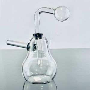 Oil Burner 5" Inch - Clear Glass - Assorted Design - Price Per Piece