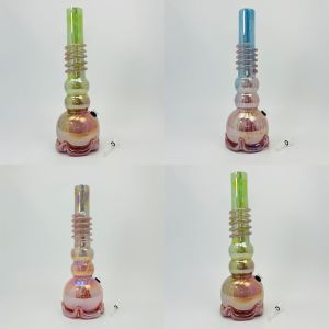 Glass Waterpipe - 16 Inches (GR-Y-126)