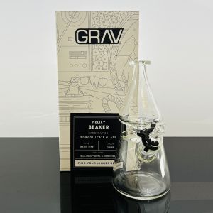 Grav Helix Beaker Water Pipe 8.75 Inch - Clear - Hx.Bk.0 - Assorted
