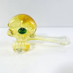 Bubbler Hammer - 8" Inch - Face Skull Fumed - Assorted