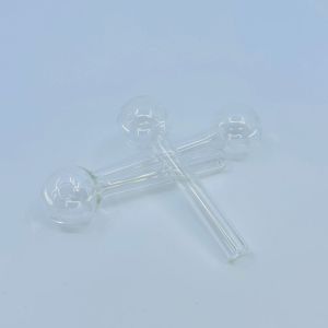 Oil Burner - 4 Inches - Heavy Clear - Price Per Piece - GCOBCLR4
