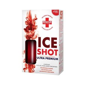 Ice Shot Ultra Premium 4-Capsules & 2oz Liquid Detox