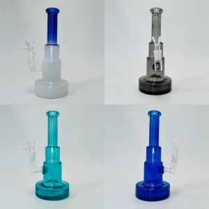 Ribbed Neck Waterpipe - 8.5 Inch - PCL8365