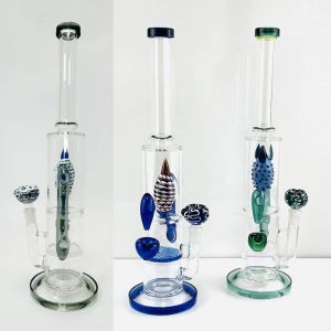 Waterpipe 17 Inch - With Honeycomb and Ice Catcher Perc - WPAG22